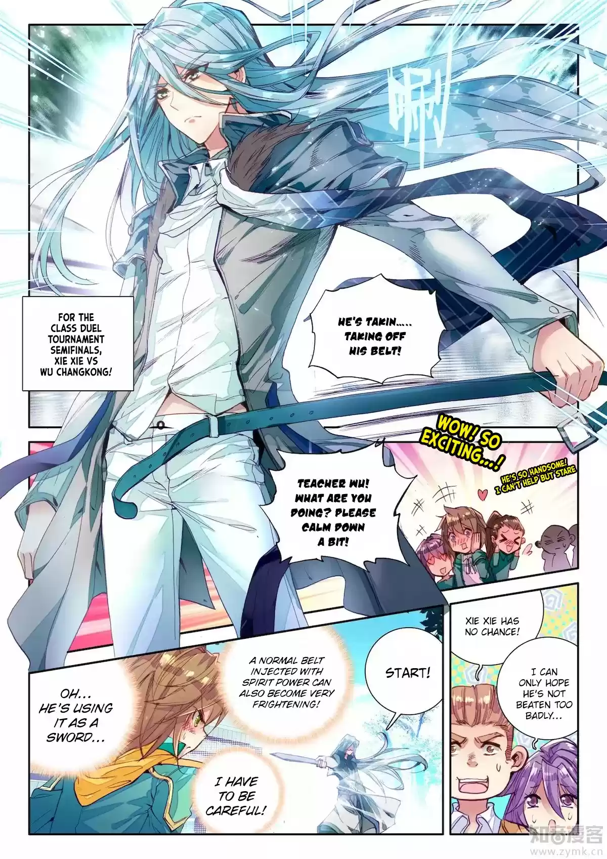 Soul Land III The Legend of the Dragon King Ch. 23 The First Day of Class! Part 2!