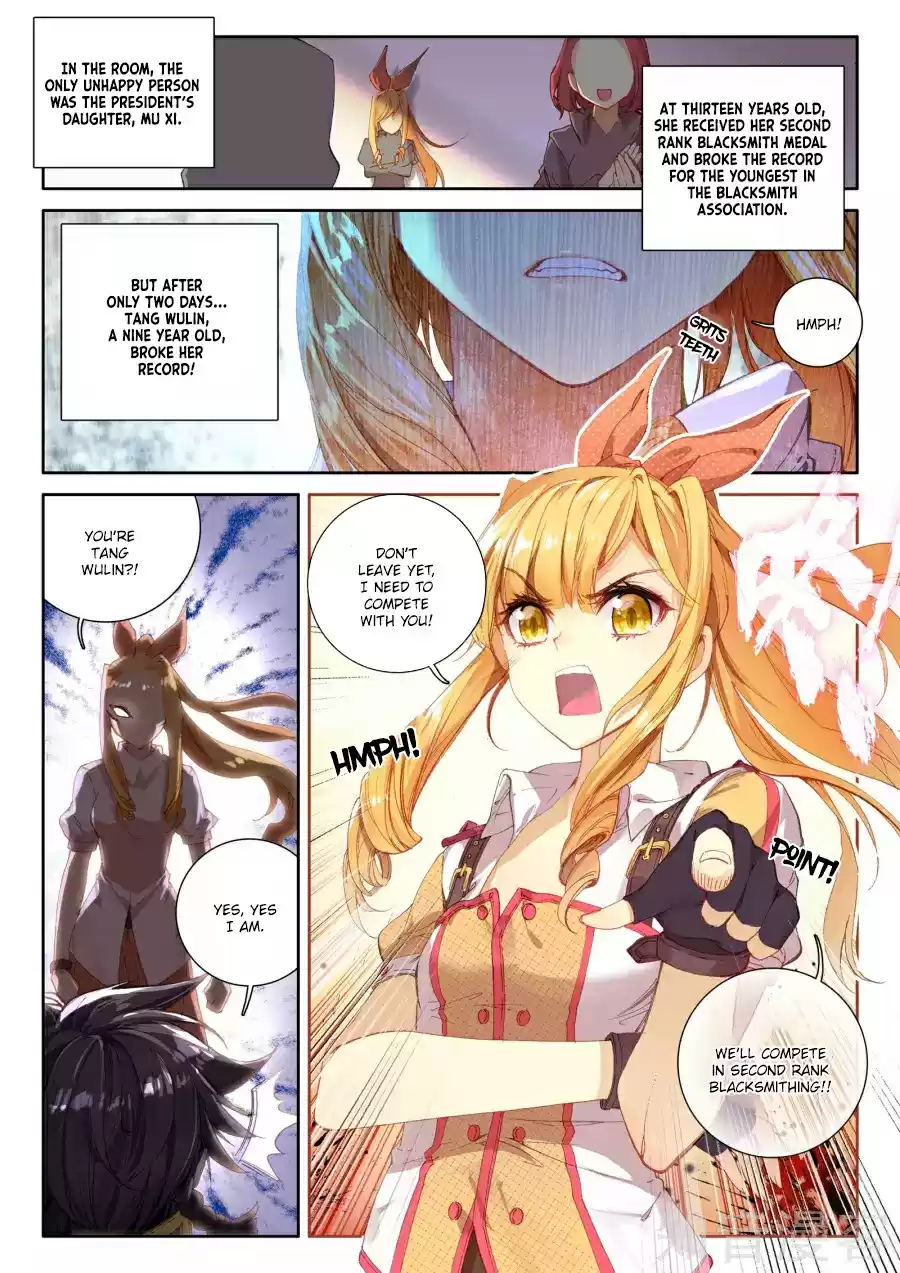 Soul Land III: The Legend of the Dragon King Ch. 24 Depressed Mu Yu