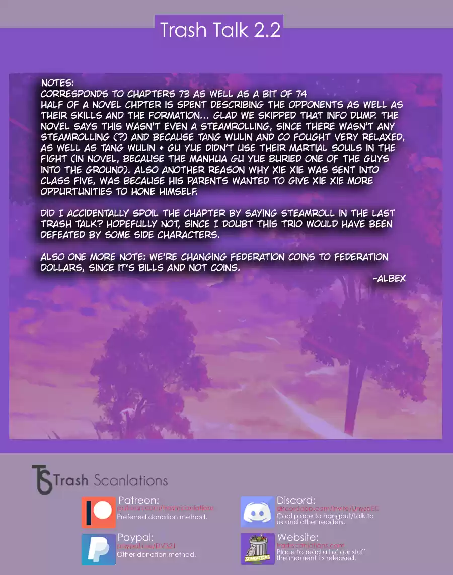 Soul Land III The Legend of the Dragon King Ch. 29 Class Promotion Contest!