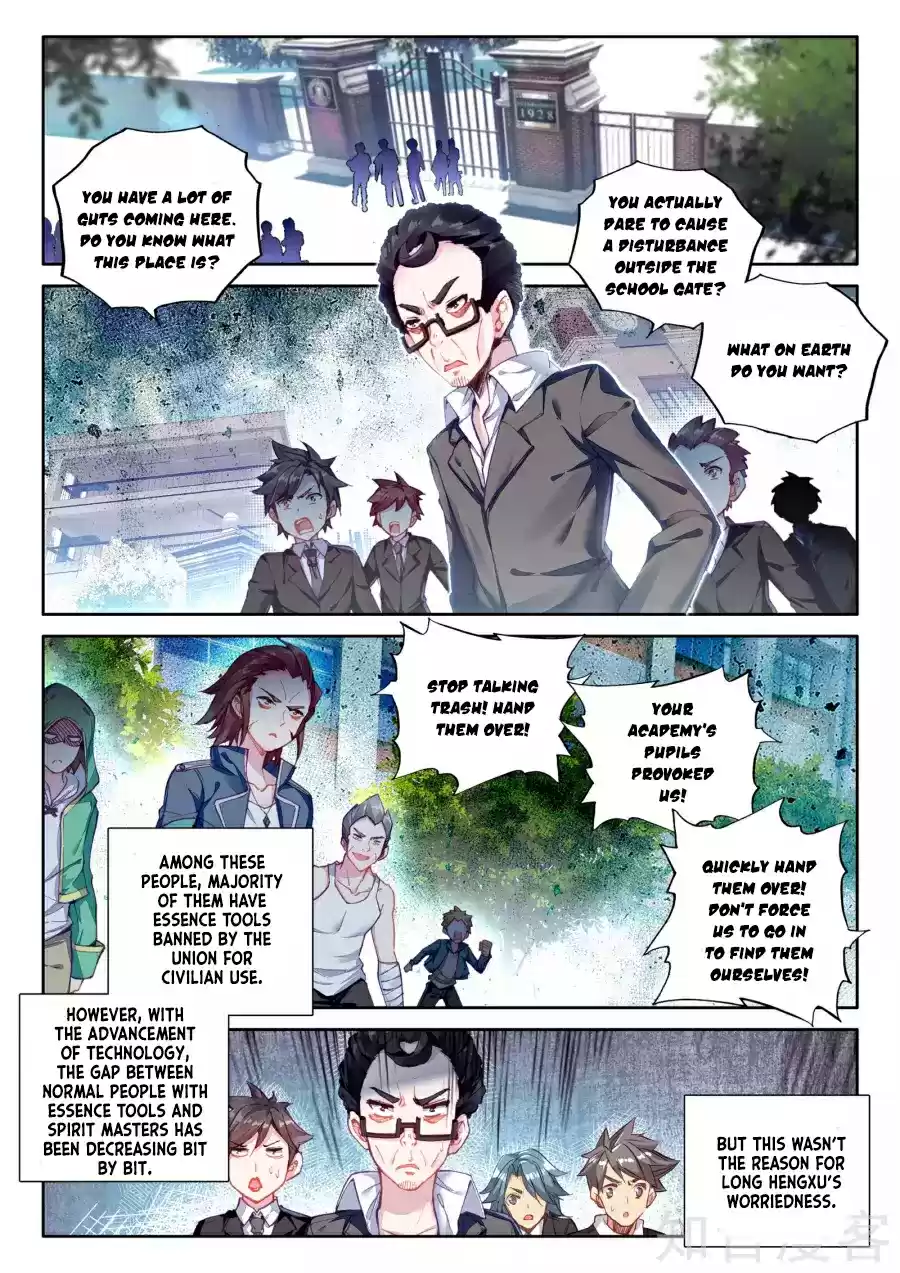 Soul Land III The Legend of the Dragon King Ch. 34 Black?! Ten Thousand Year Spirit Ring!