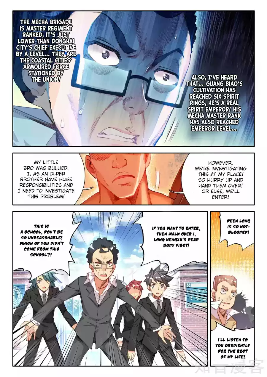 Soul Land III The Legend of the Dragon King Ch. 34 Black?! Ten Thousand Year Spirit Ring!