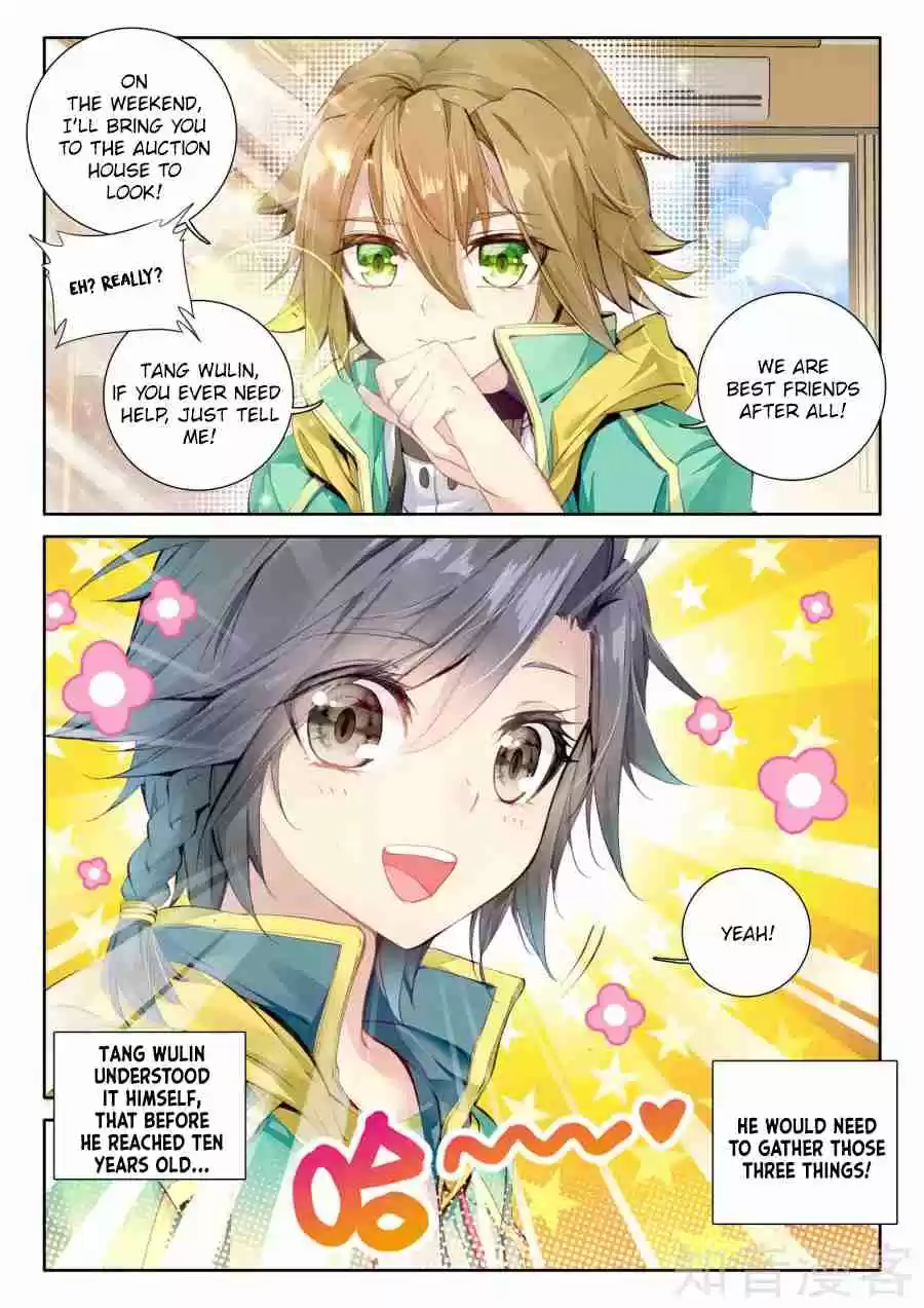 Soul Land III The Legend of the Dragon King Ch. 36 The Three Materials