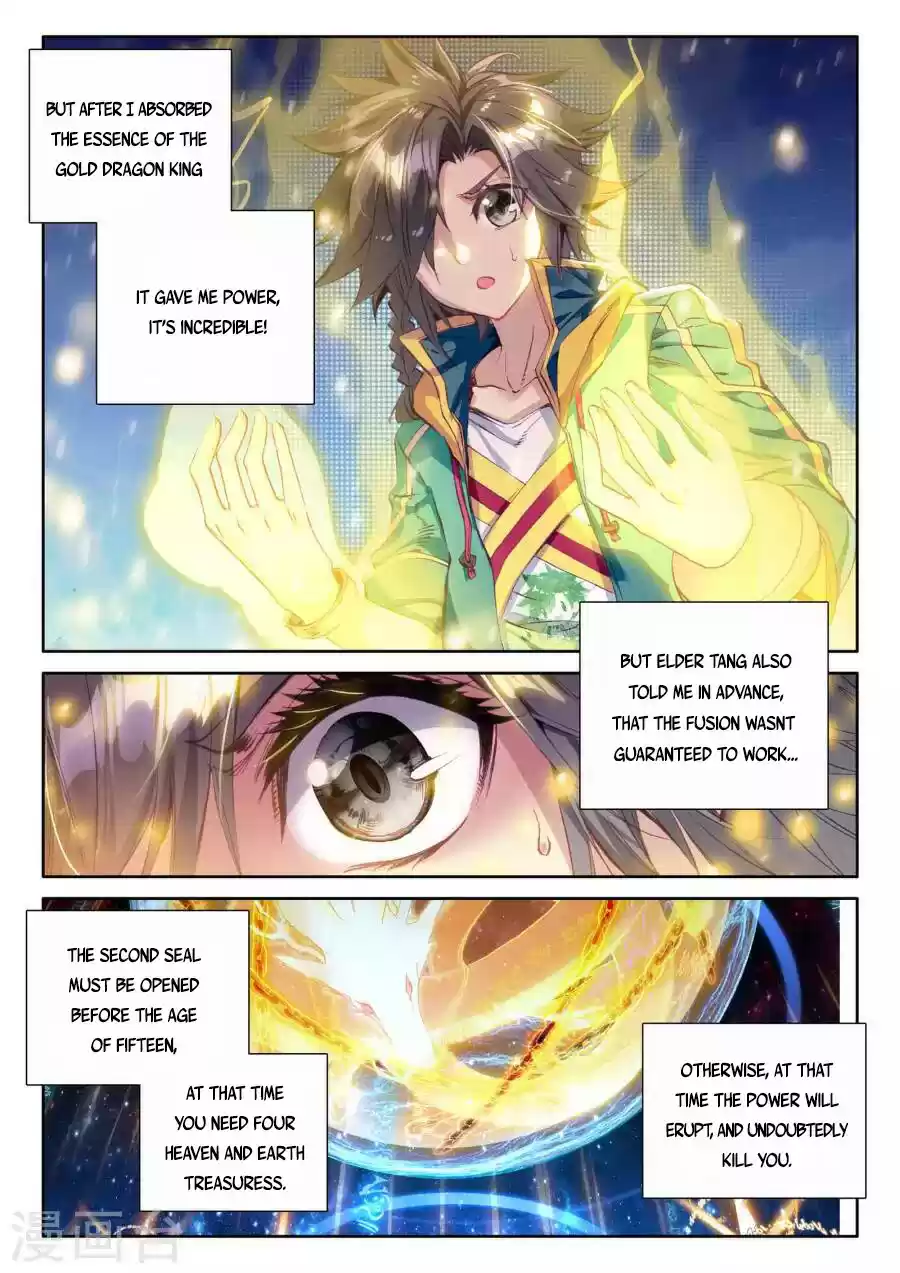 Soul Land III The Legend of the Dragon King Ch. 43 The Gold Dragon King's Power