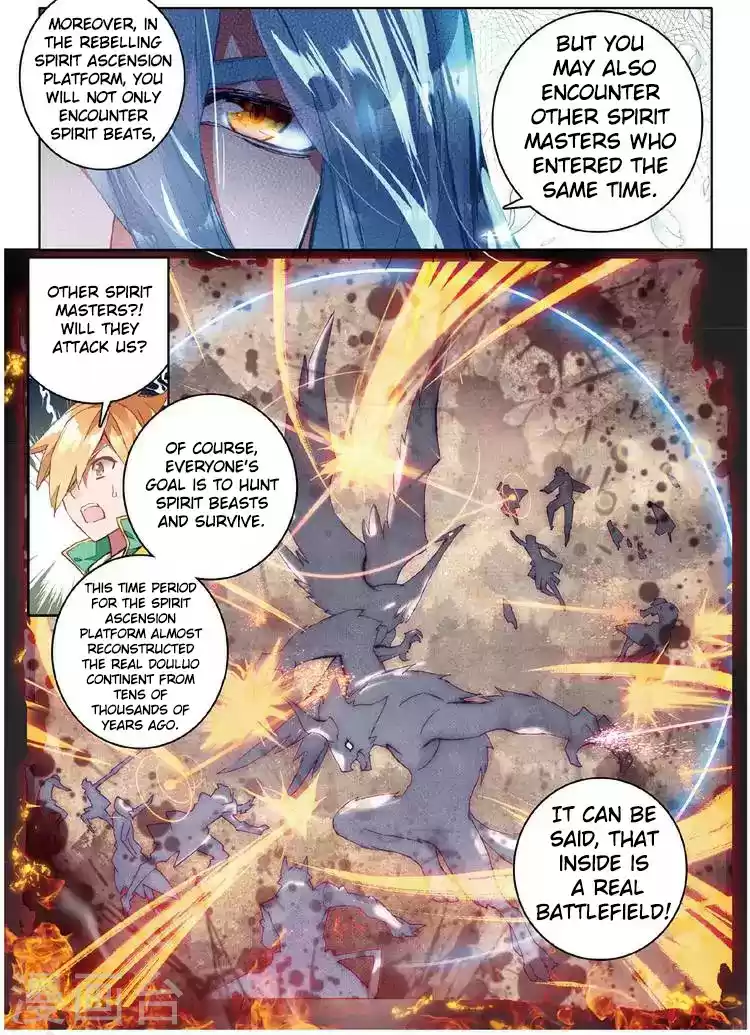 Soul Land III The Legend of the Dragon King Ch. 55 Set Off! Rebelling Spirit Ascension Platform