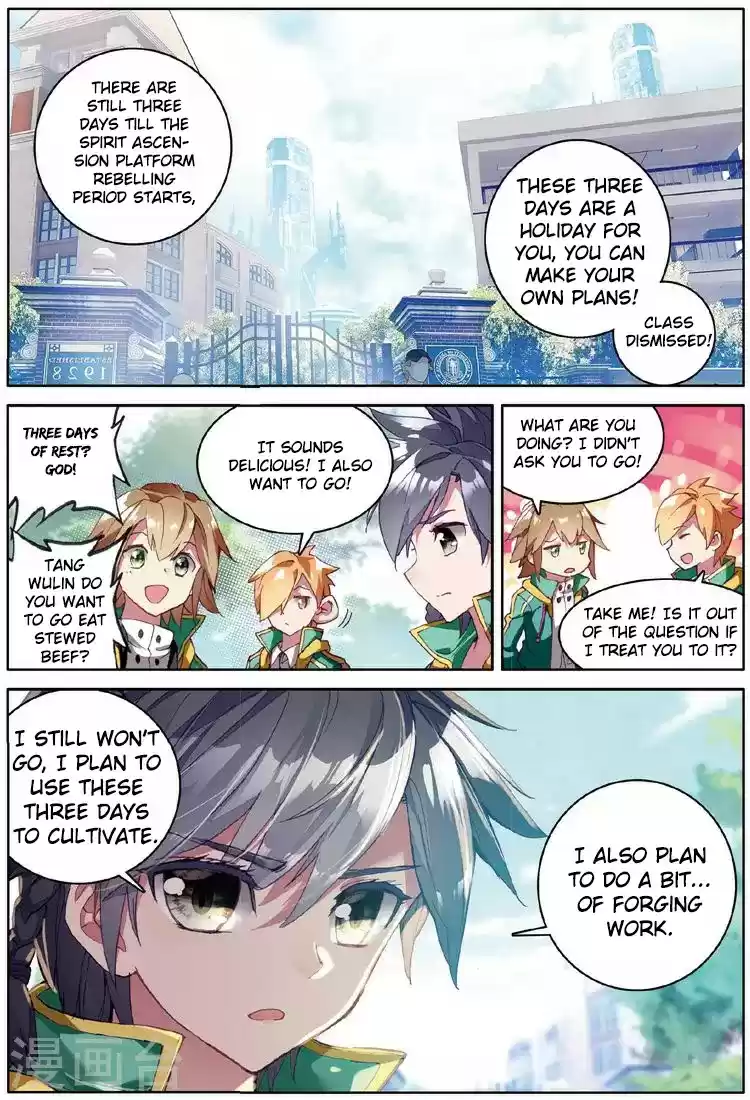 Soul Land III The Legend of the Dragon King Ch. 55 Set Off! Rebelling Spirit Ascension Platform