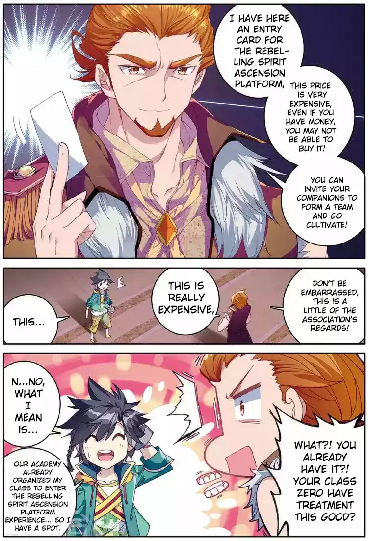 Soul Land III The Legend of the Dragon King Ch. 55 Set Off! Rebelling Spirit Ascension Platform