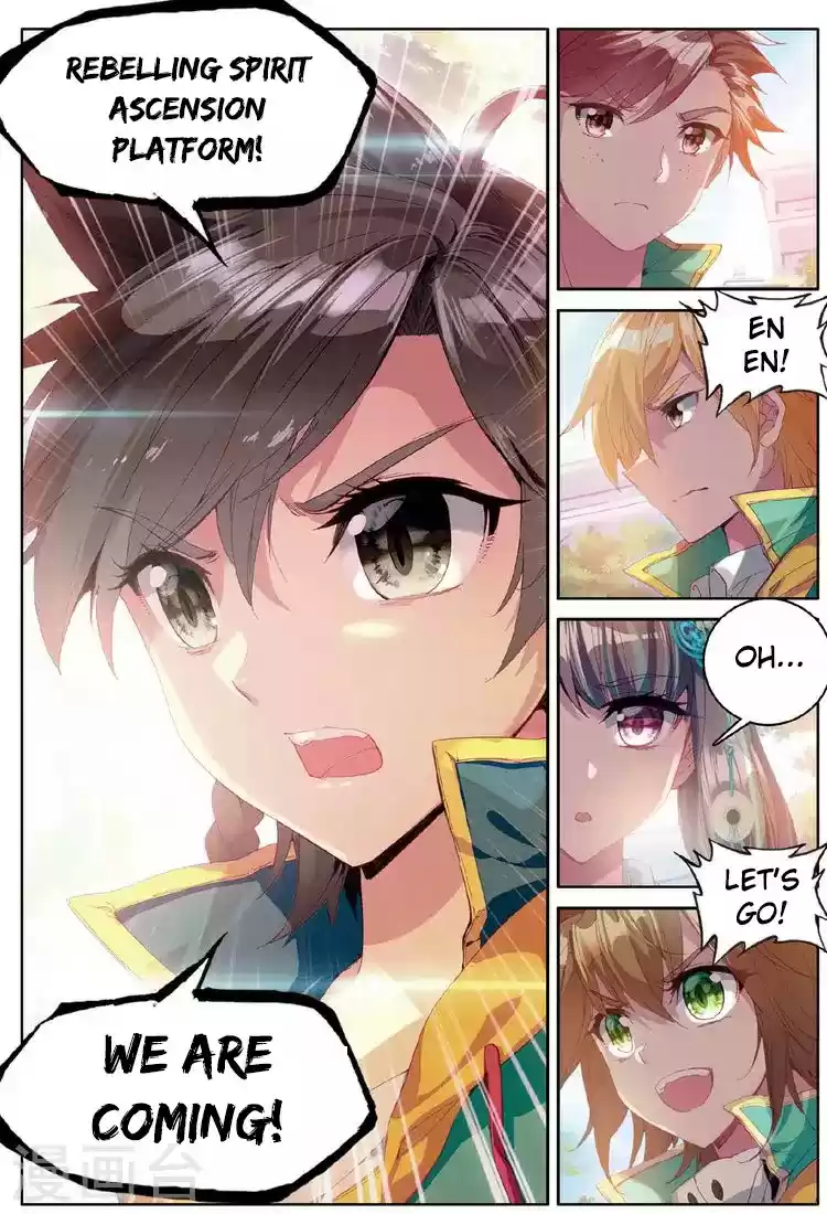 Soul Land III The Legend of the Dragon King Ch. 55 Set Off! Rebelling Spirit Ascension Platform