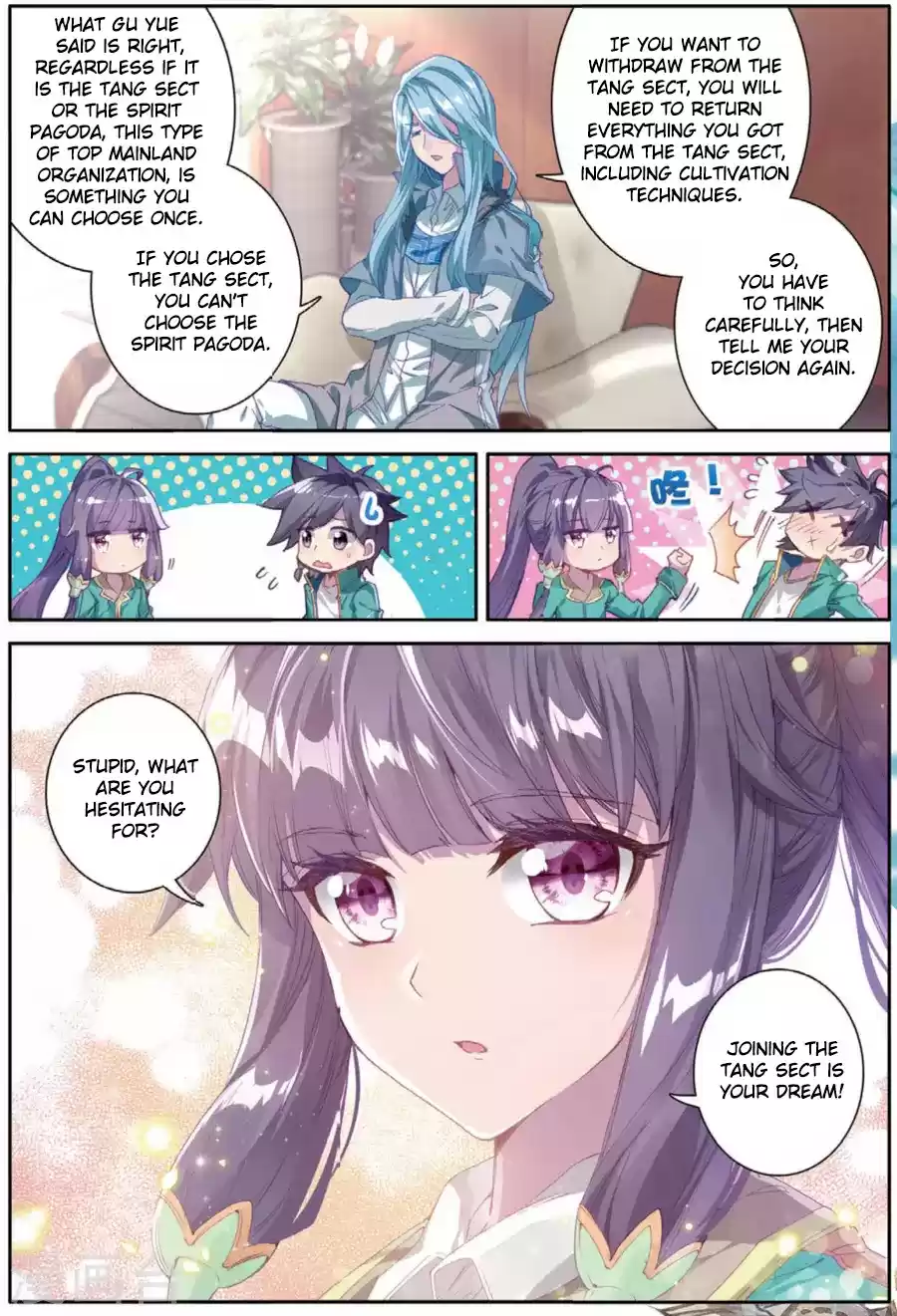 Soul Land III The Legend of the Dragon King Ch. 71 Gu Yue's Choice