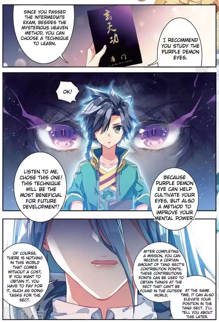 Soul Land III The Legend of the Dragon King Ch. 72 Tang Sect Regulations And Mysterious Heaven Method