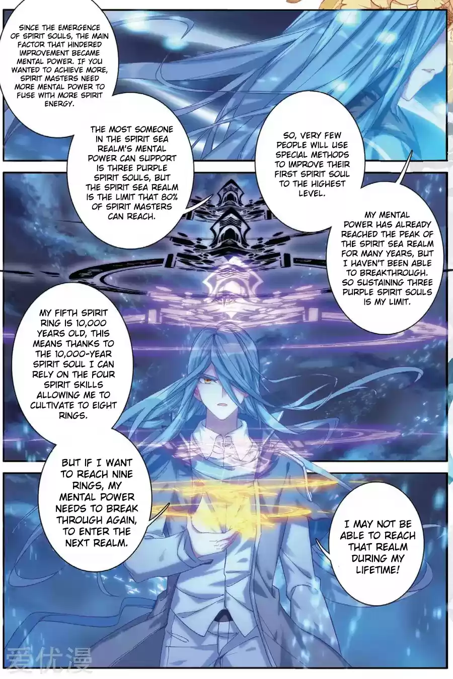 Soul Land III The Legend of the Dragon King Ch. 79 Intermediate Spirit Ascension Platform