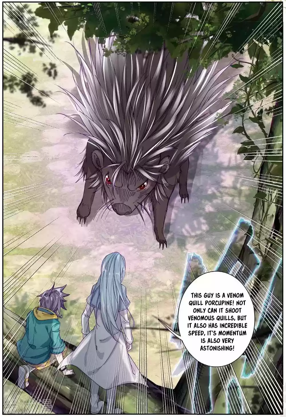 Soul Land III The Legend of the Dragon King Ch. 84 Venom Quill Porcupine