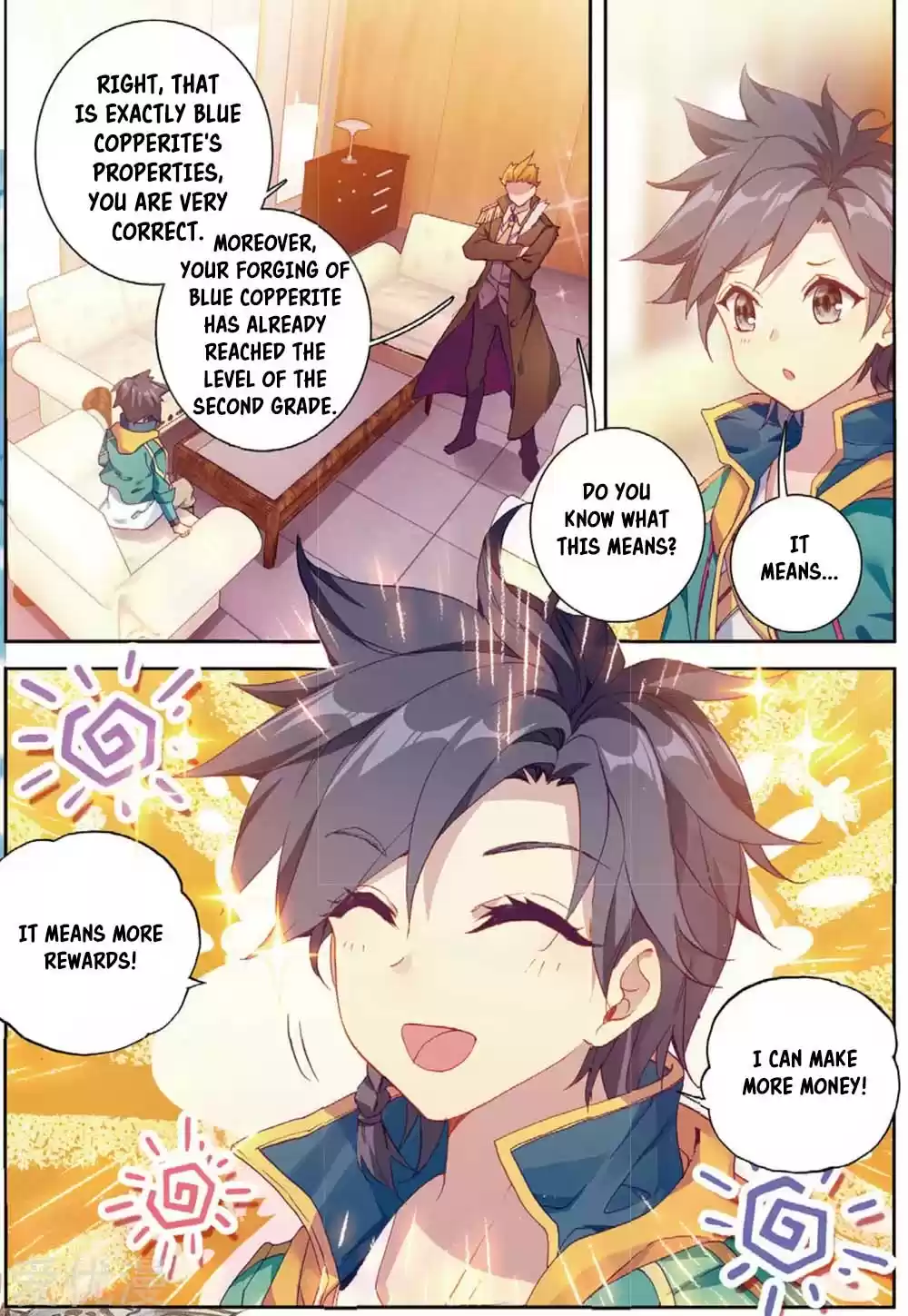 Soul Land III The Legend of the Dragon King Ch. 96 Thousand Refined Blue Copperite