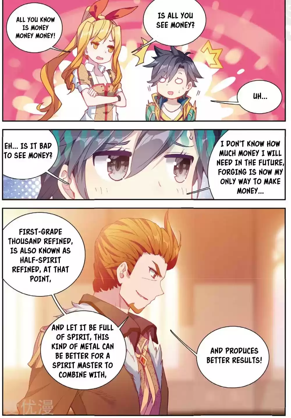 Soul Land III The Legend of the Dragon King Ch. 96 Thousand Refined Blue Copperite