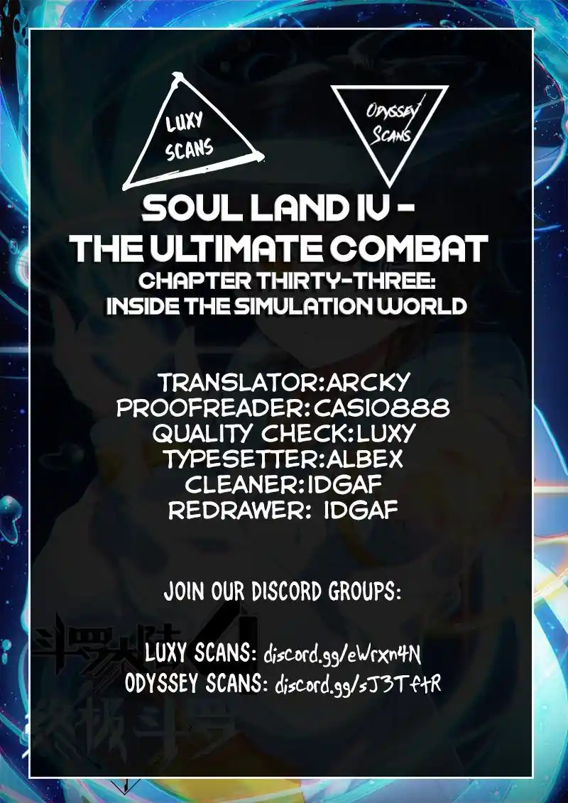 Soul Land iv – The Ultimate Combat Chapter 33