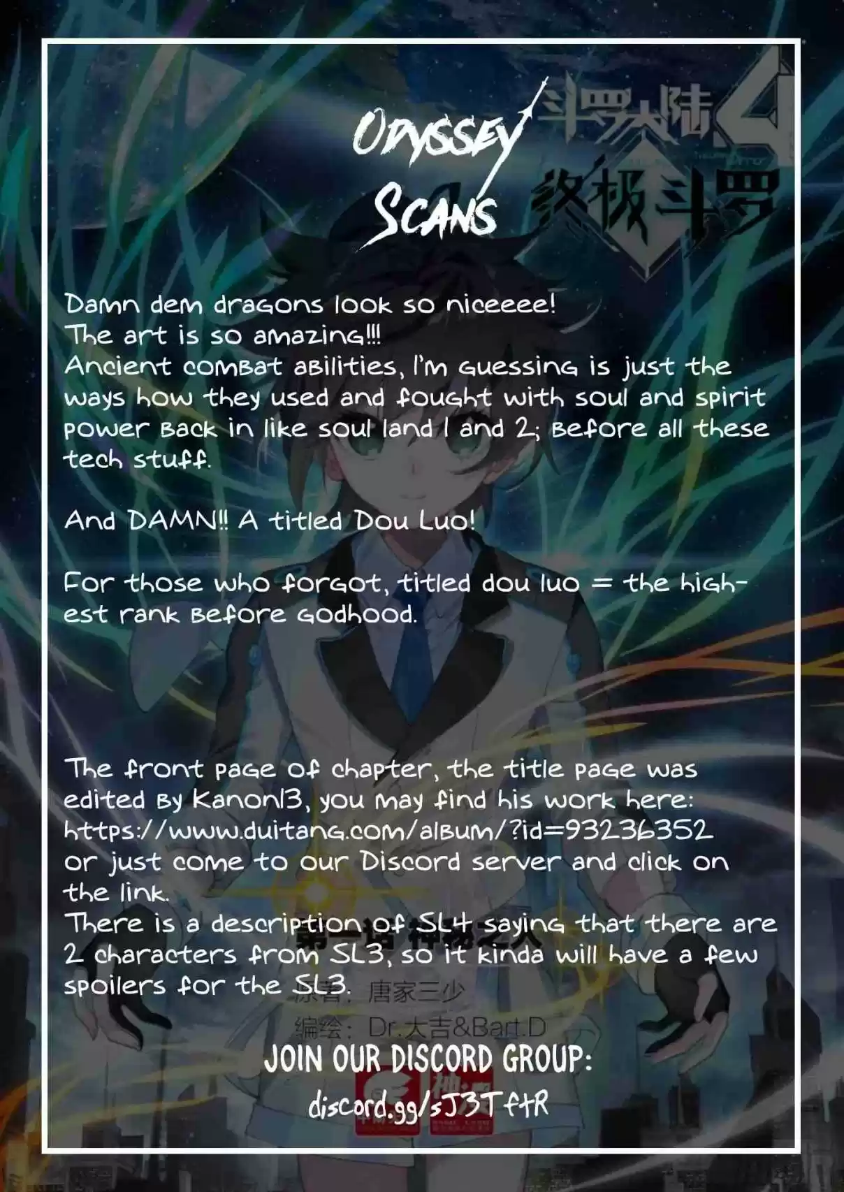 Soul Land IV The Ultimate Combat Vol. 1 Ch. 17.0 The Nine Dragons