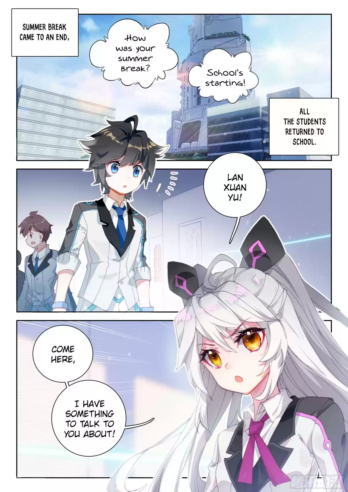 Soul Land IV The Ultimate Combat Vol. 1 Ch. 22.0 A New School Year