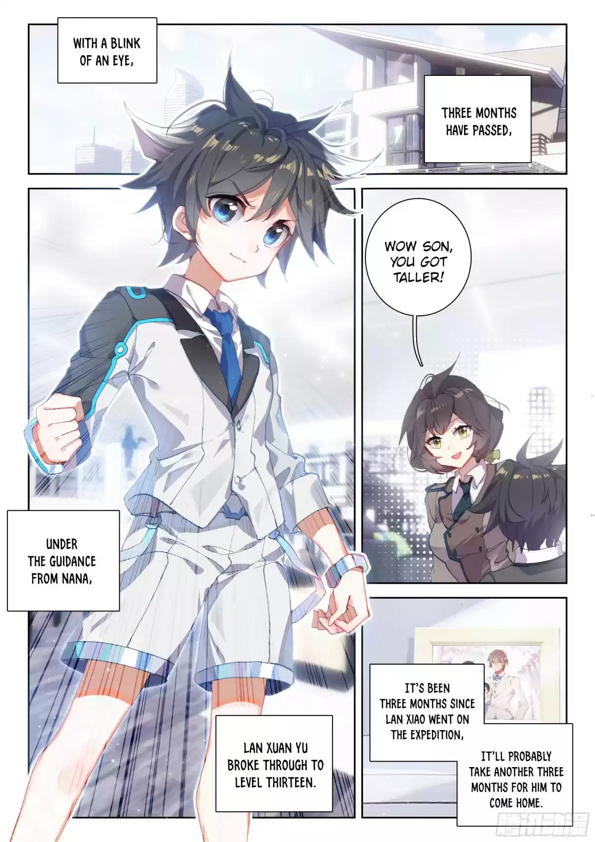 Soul Land IV The Ultimate Combat Vol. 1 Ch. 24 Heaven Shocking Golden Dragon