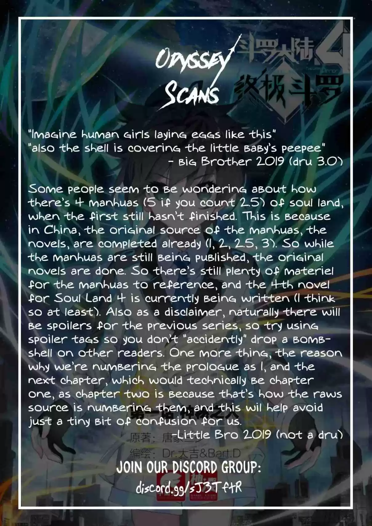 Soul Land IV The Ultimate Combat Vol. 1 Ch. 3 The Child From The Egg