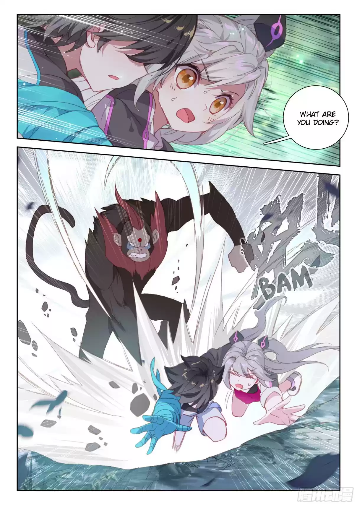 Soul Land IV The Ultimate Combat Vol. 1 Ch. 35 Three eyed Magic Ape