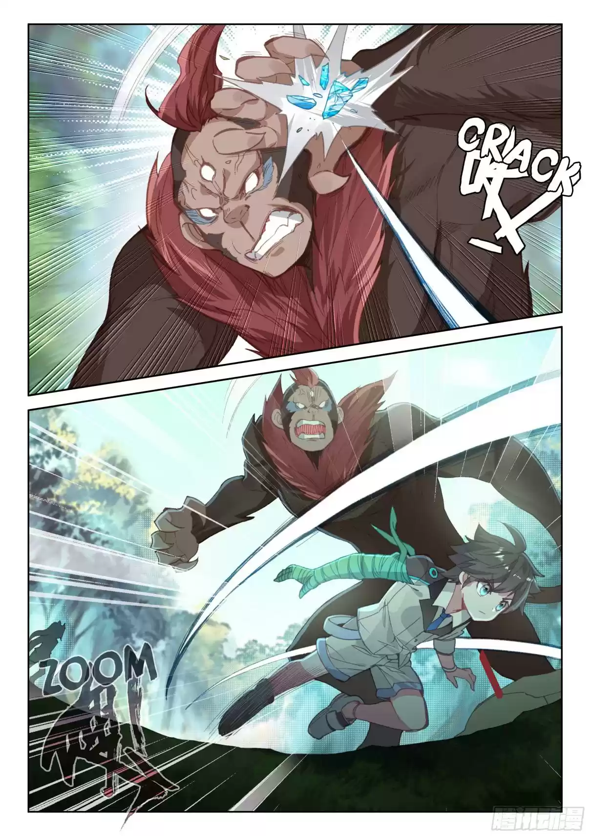 Soul Land IV The Ultimate Combat Vol. 1 Ch. 35 Three eyed Magic Ape