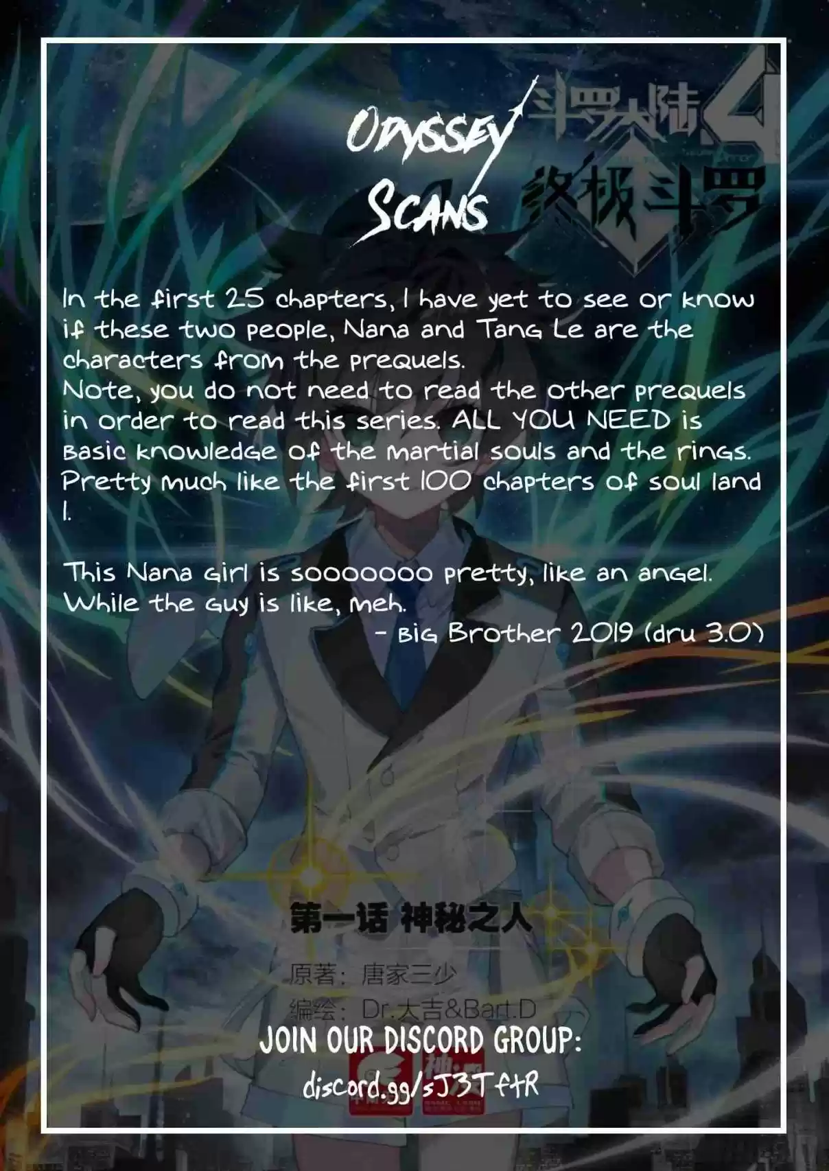 Soul Land IV The Ultimate Combat Vol. 1 Ch. 5 Nana and Tang Le