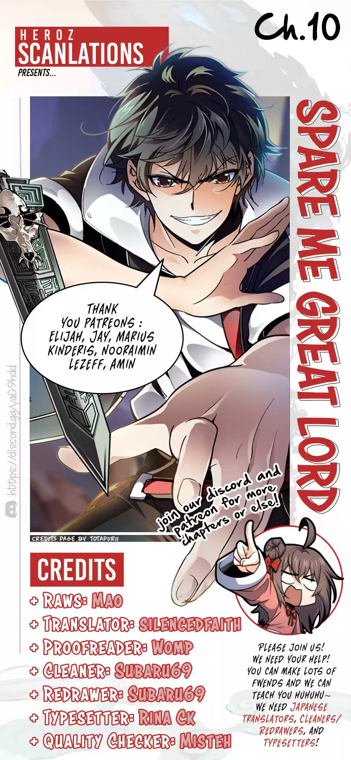 Spare Me, Great Lord! Ch. 10 He’s Actually a Handsome Man