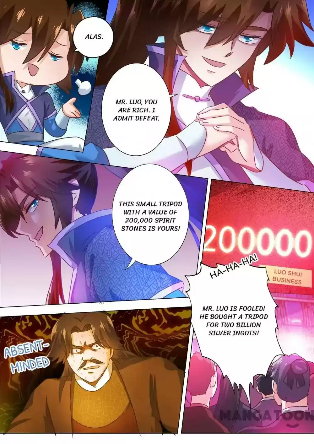 Spirit Sword Sovereign Chapter 205