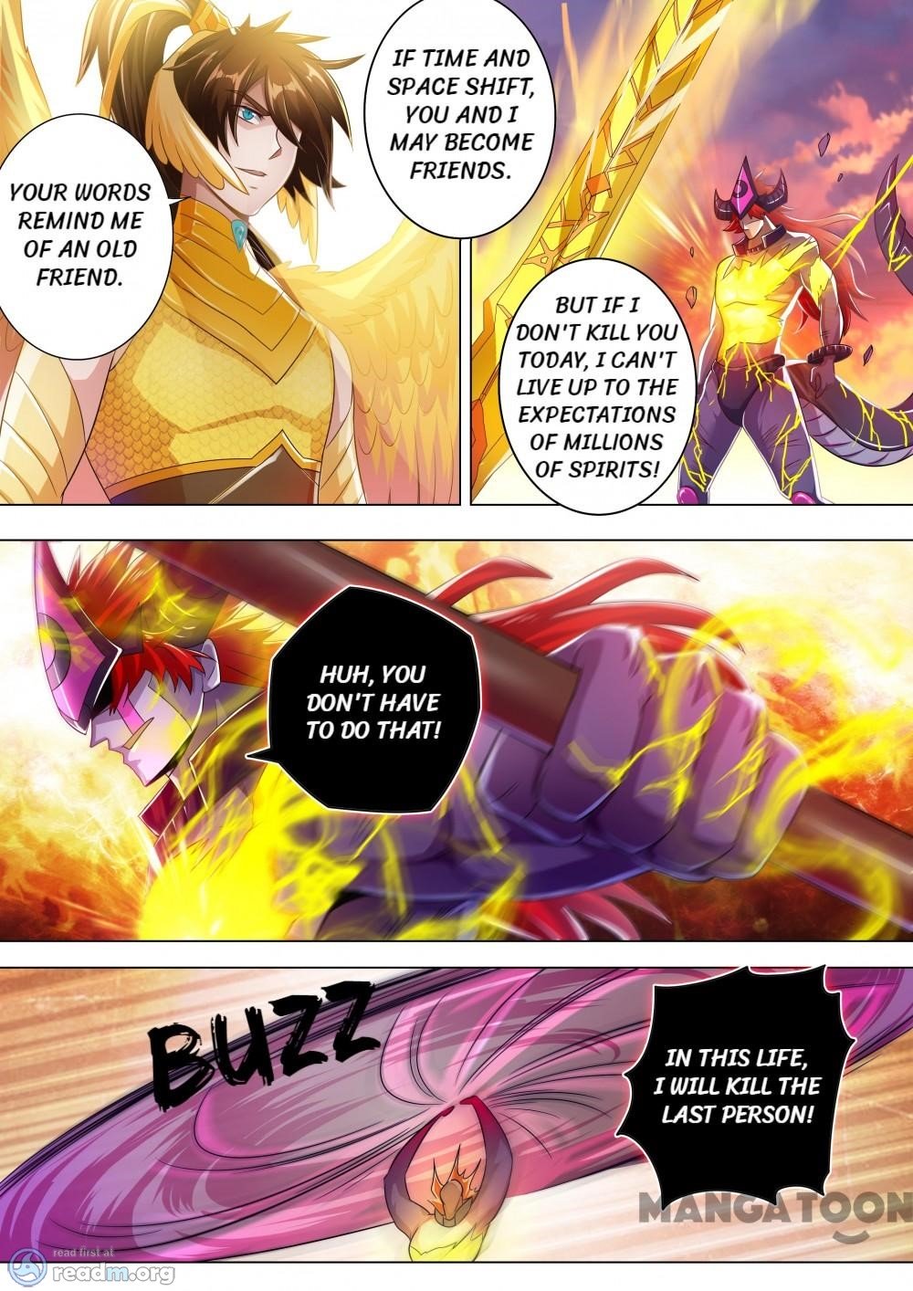 Spirit Sword Sovereign Chapter 285