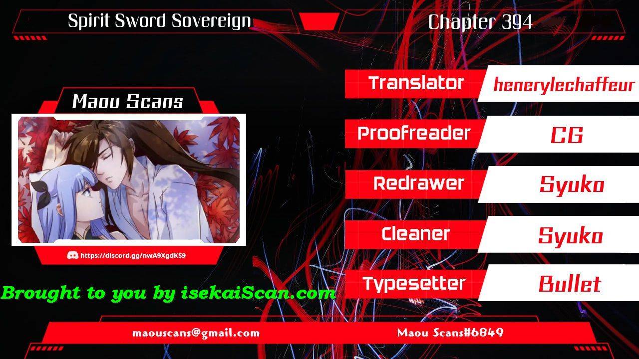 Spirit Sword Sovereign Chapter 394
