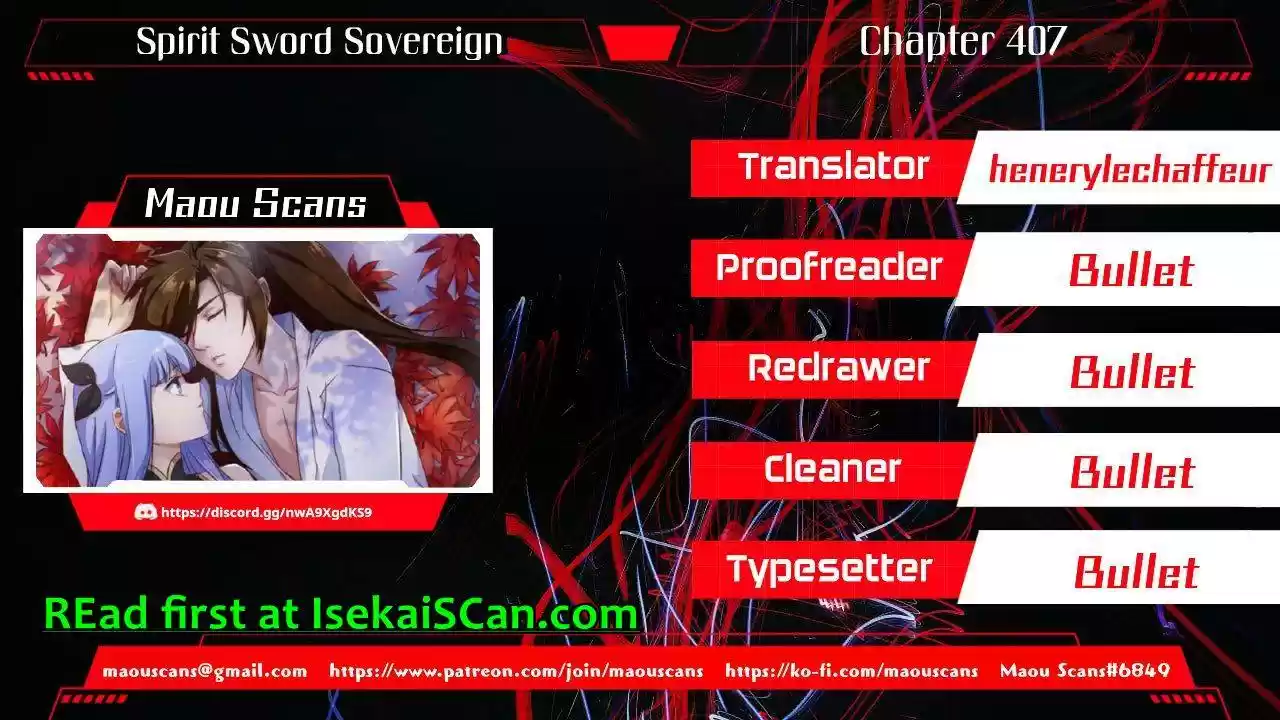 Spirit Sword Sovereign Chapter 407