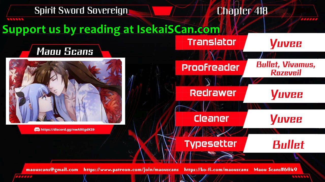 Spirit Sword Sovereign Chapter 418