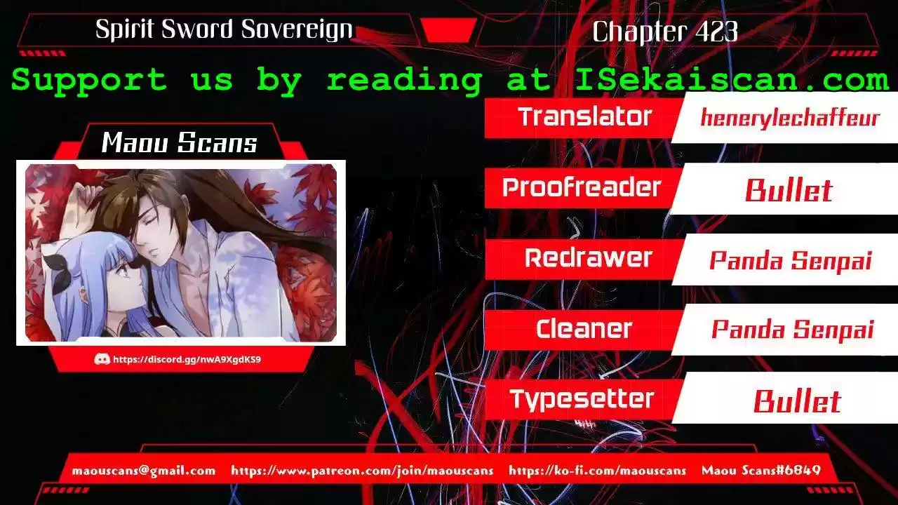 Spirit Sword Sovereign Chapter 423