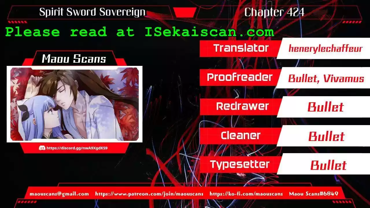 Spirit Sword Sovereign Chapter 424