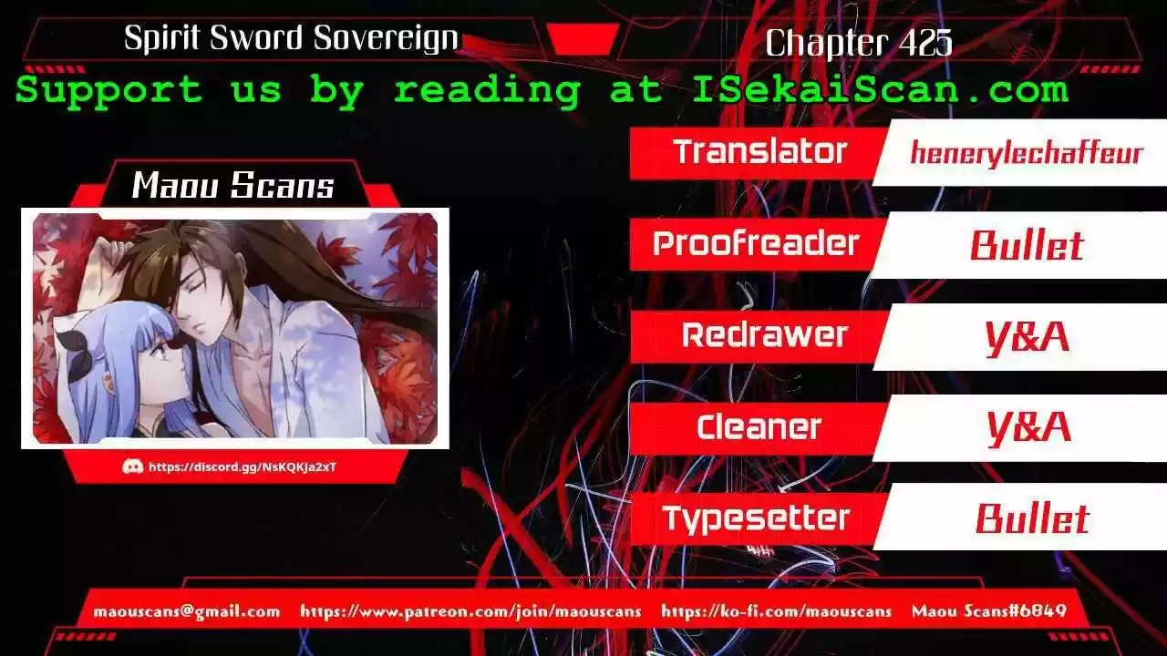 Spirit Sword Sovereign Chapter 425