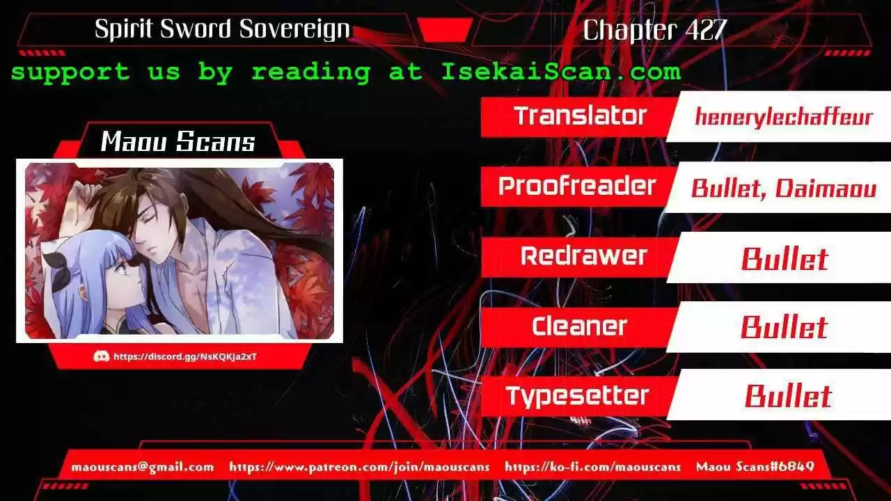 Spirit Sword Sovereign Chapter 427