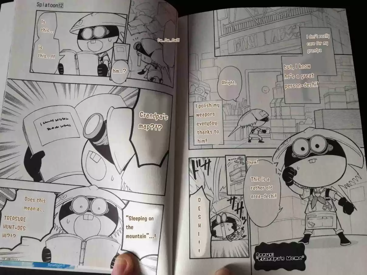 Splatoon Vol. 12 Ch. 48.5 Old Man's Memo