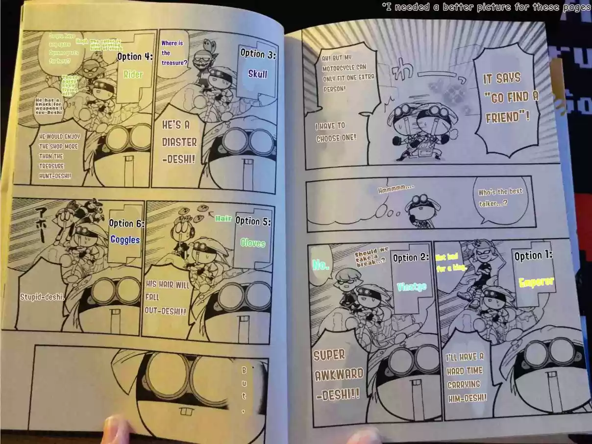 Splatoon Vol. 12 Ch. 48.5 Old Man's Memo