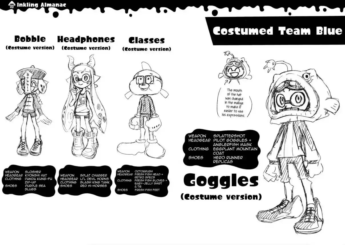 Splatoon Vol. 8 Ch. 31.6 Inkling Almanac