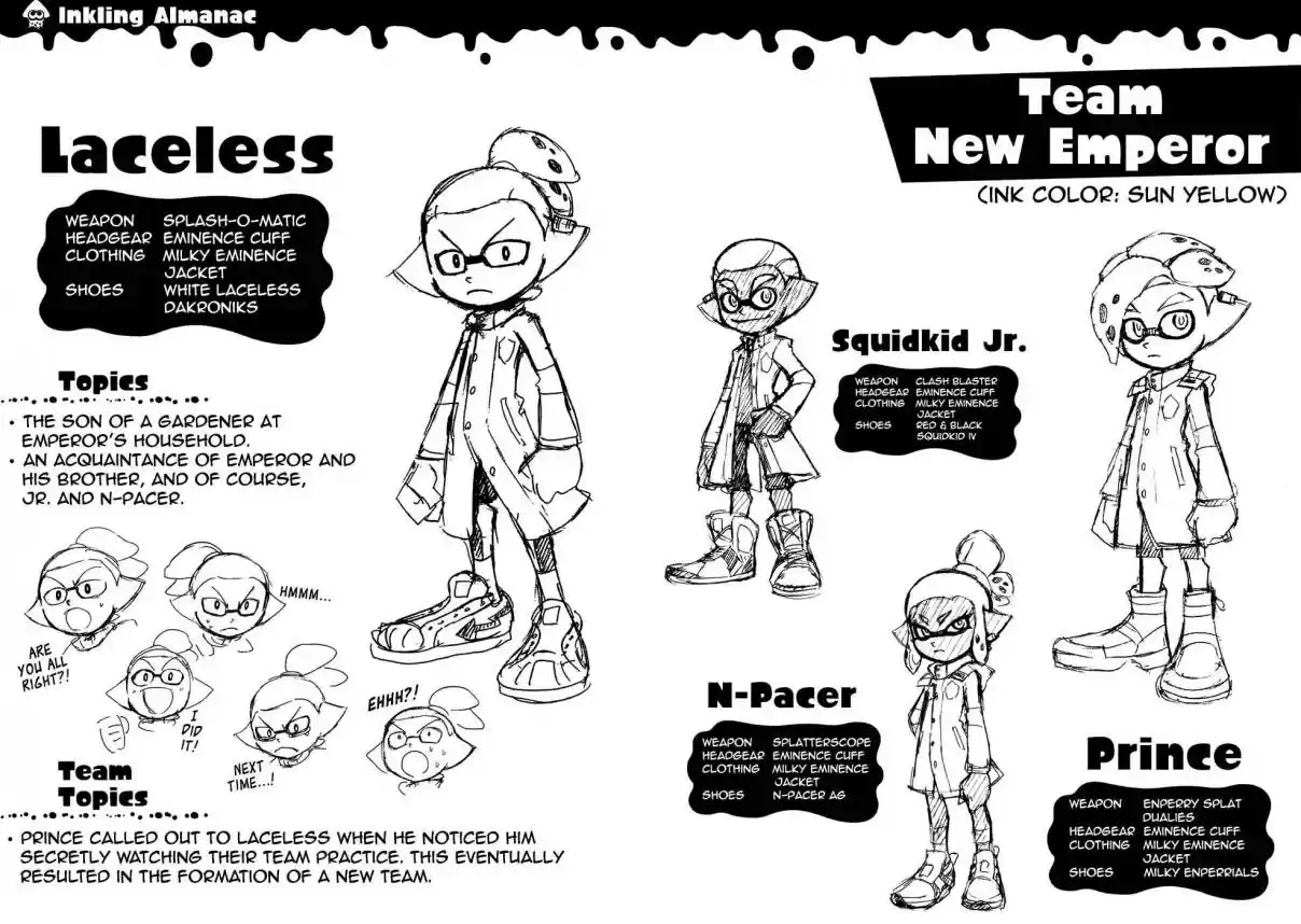 Splatoon Vol. 9 Ch. 35.6 Inkling Almanac