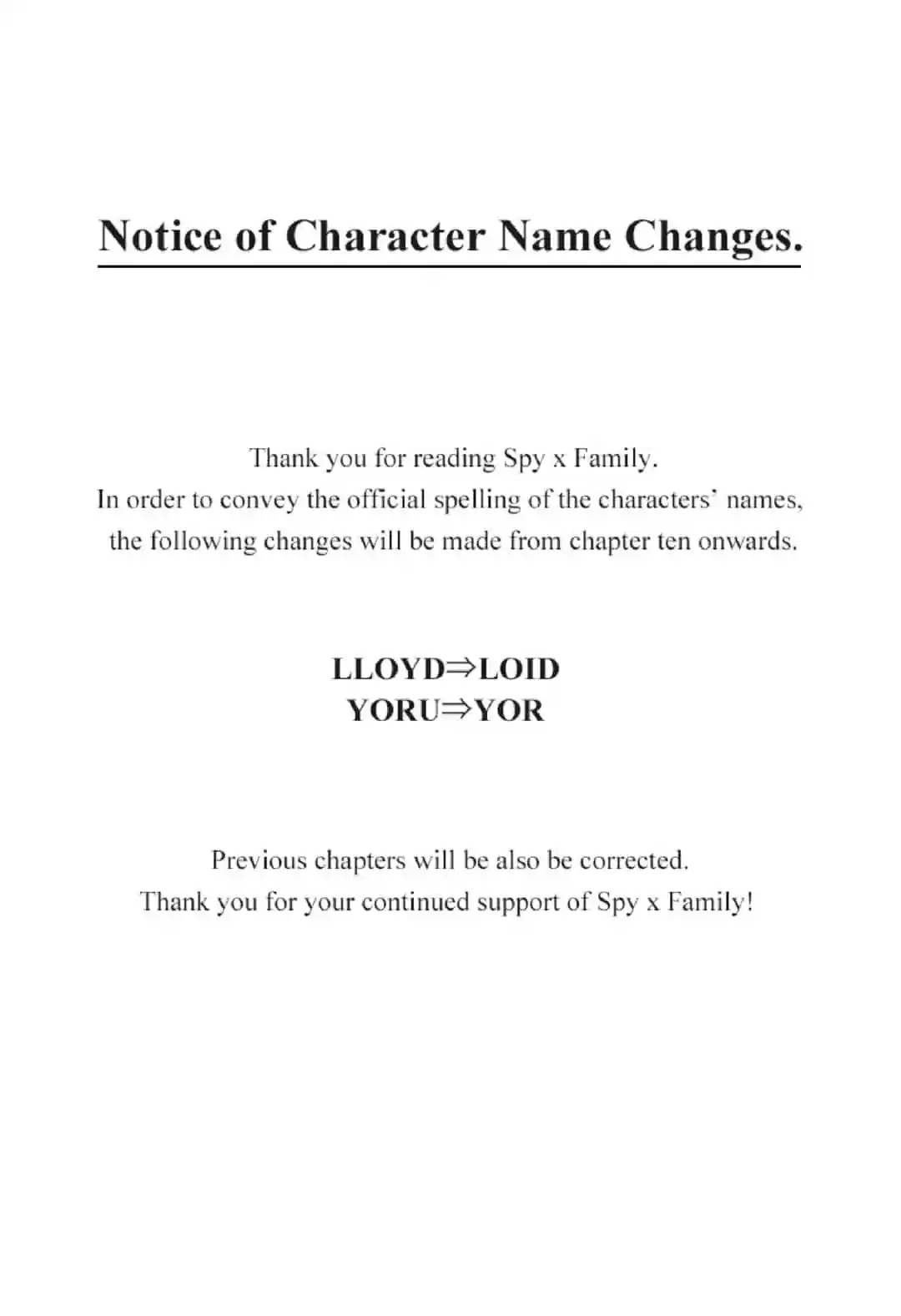 SPY x FAMILY Chapter 10: MISSION: 10