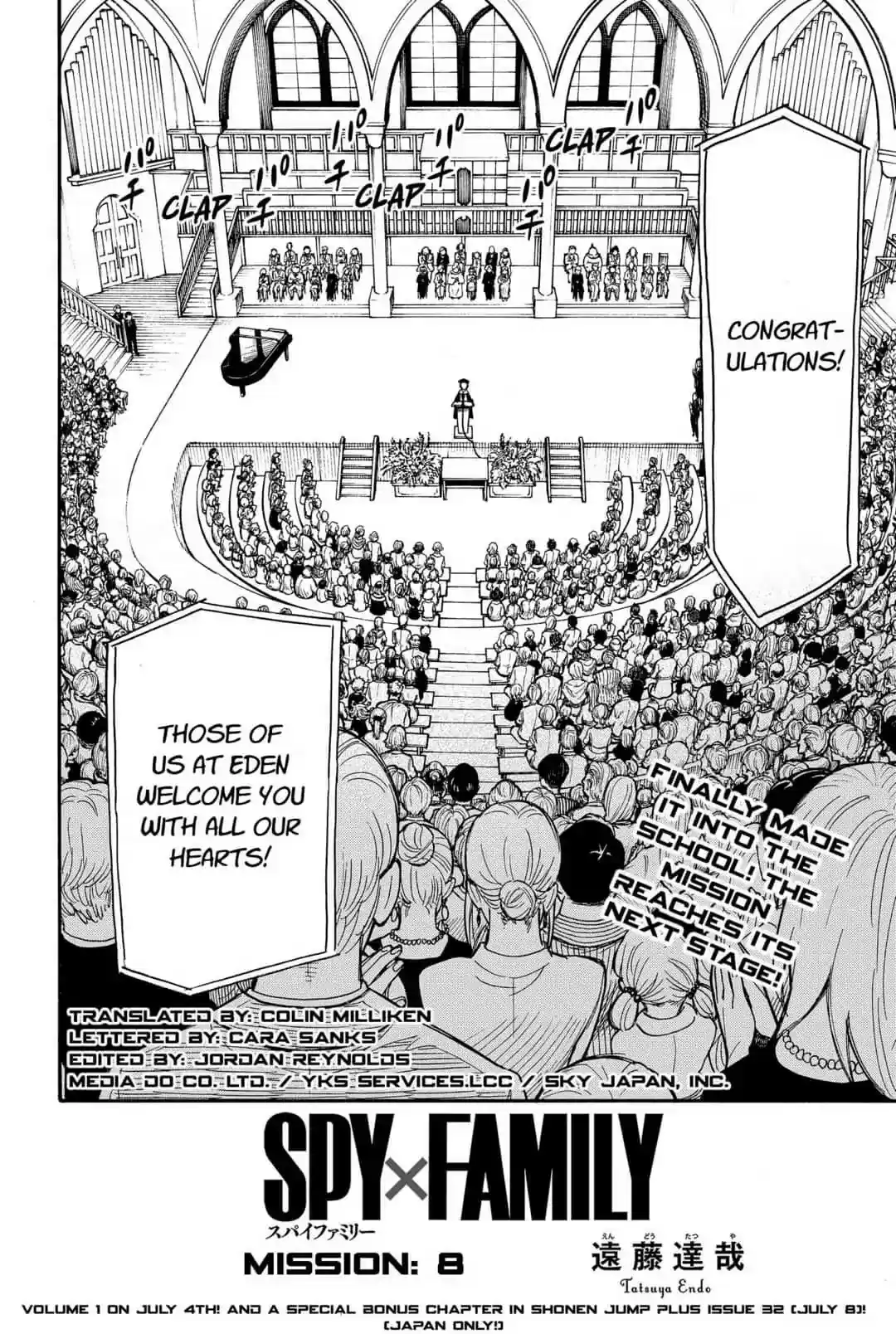 SPY x FAMILY Chapter 8: MISSION: 8