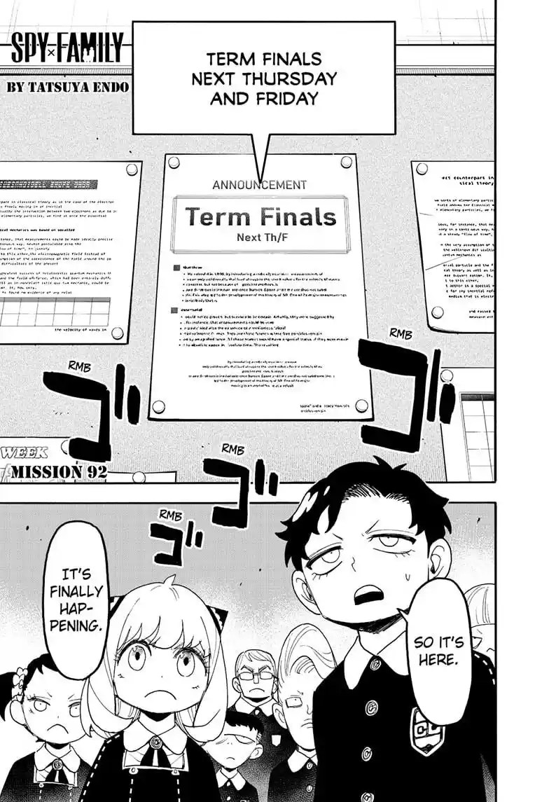 Spy X Family Chapter 92