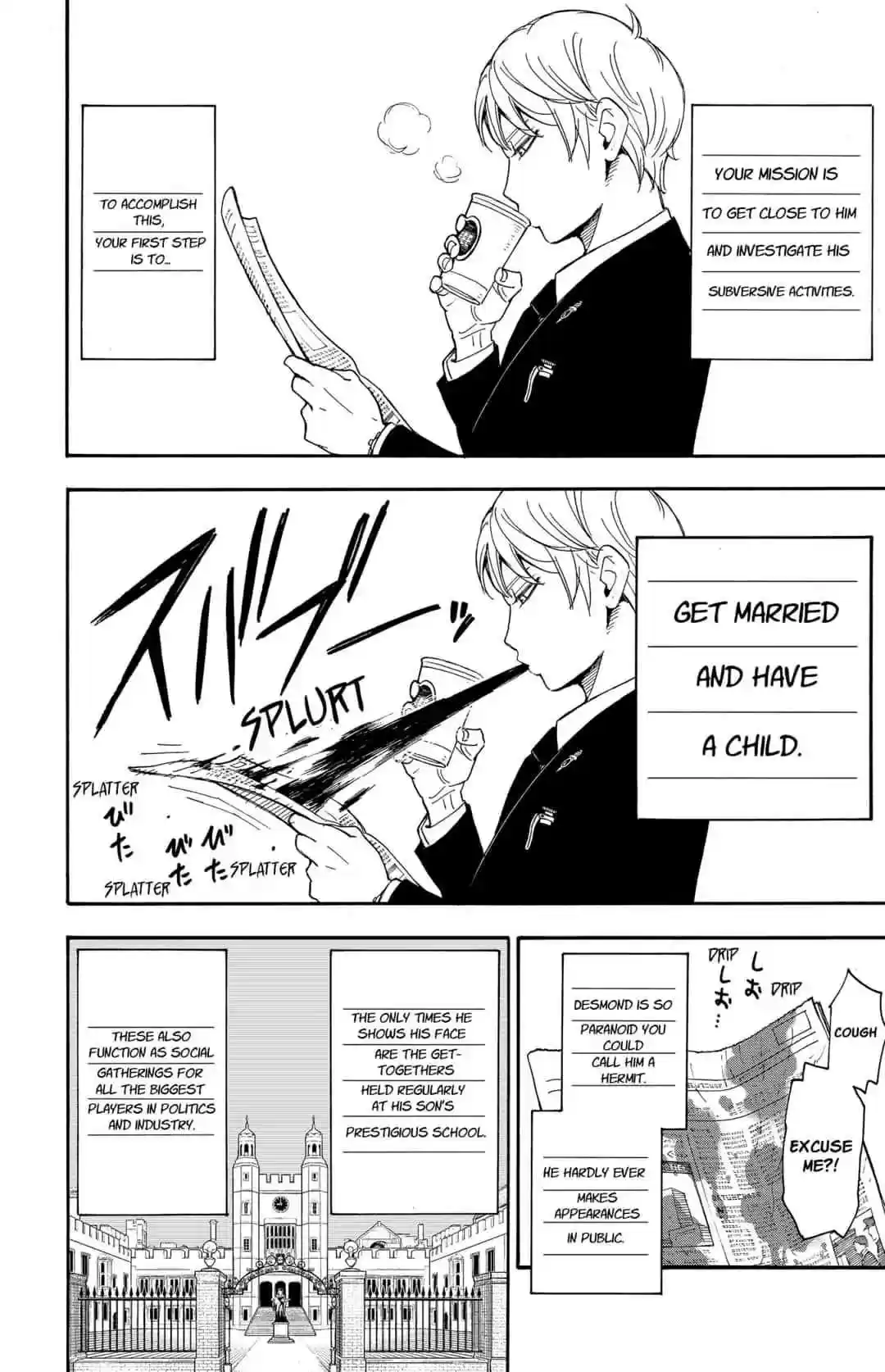 SPY x FAMILY Vol. 1 Ch. 1 MISSION 1