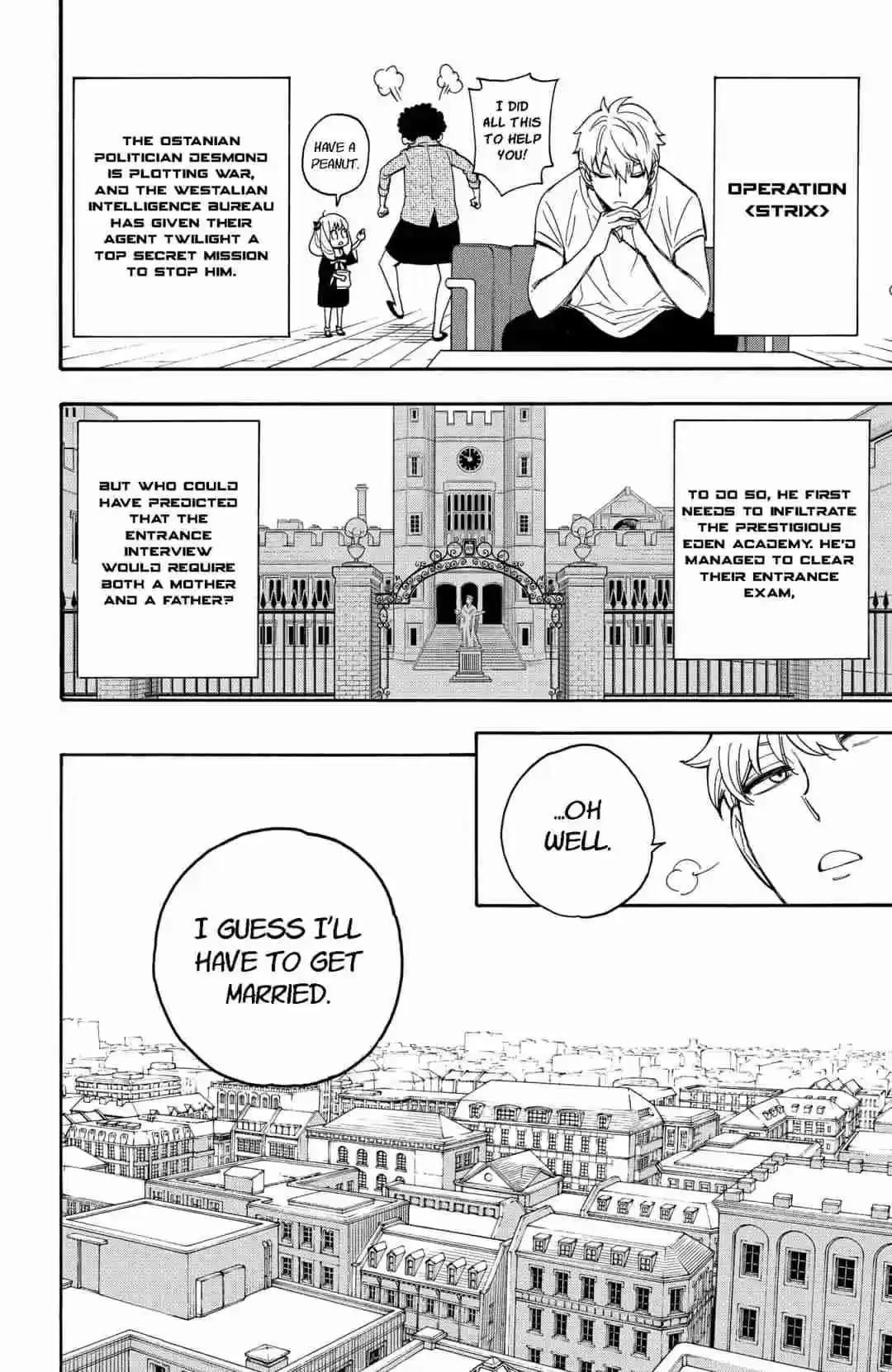 SPY x FAMILY Vol. 1 Ch. 2 MISSION 2