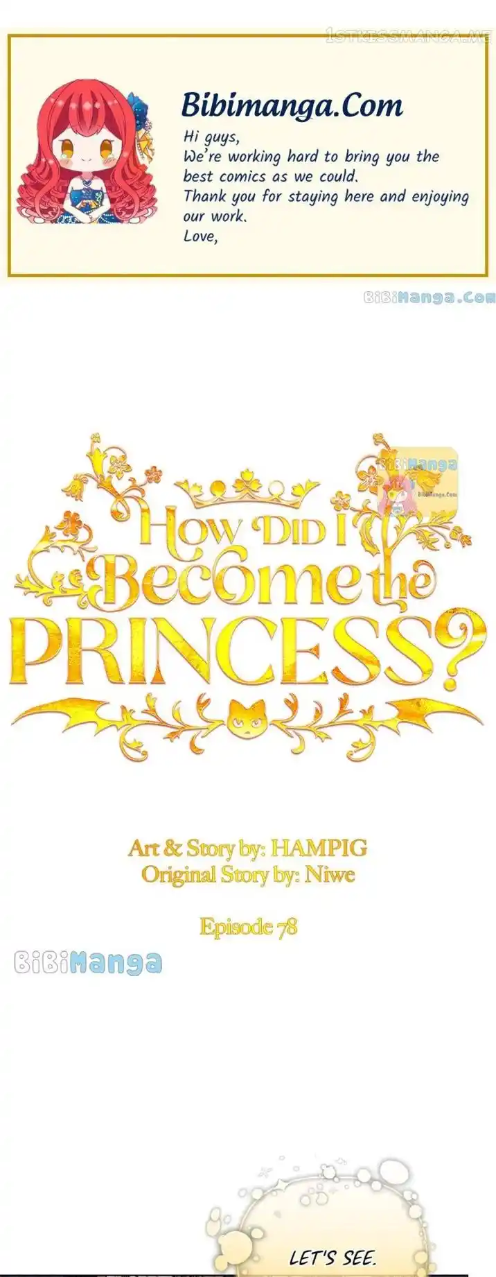 Starting from Today, I’m a Princess? Chapter 78