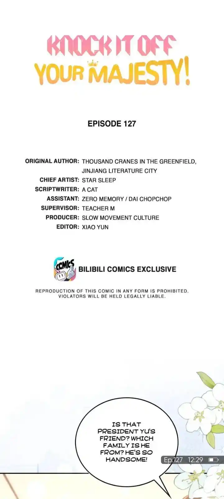 Stop Bothering Me, Emperor! Chapter 127