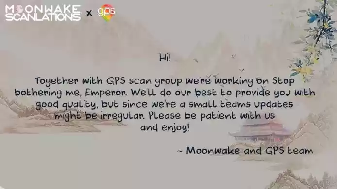 Stop Bothering Me, Emperor! vol.1 ch.1