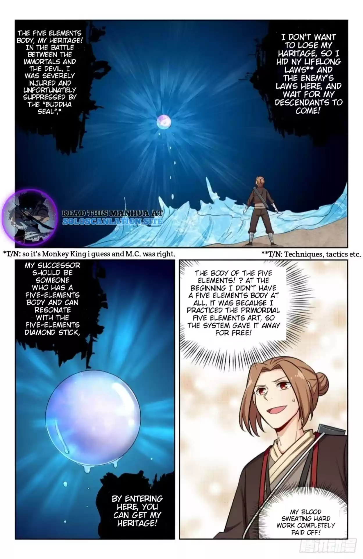 Strongest Anti M.e.t.a Chapter 247: Accepting Inheritance