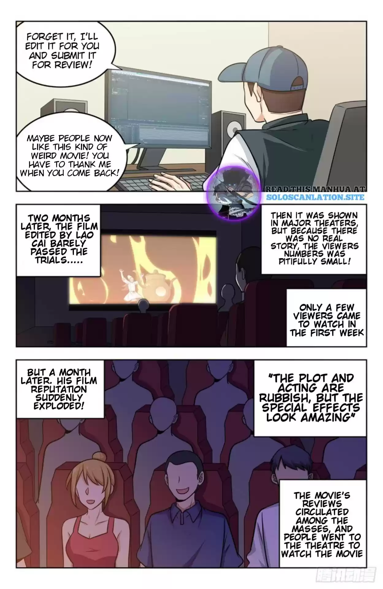 Strongest Anti M.e.t.a Chapter 253: Movie Release