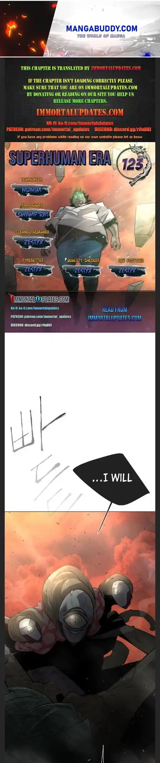 Superhuman Era Chapter 123